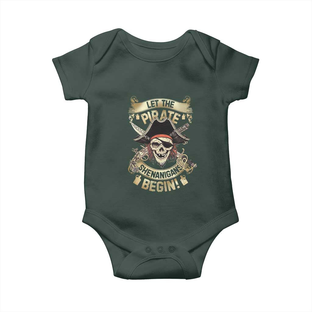Pirate Baby Onesie Let The Pirate Shenanigans Begin