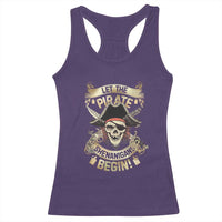Pirate Racerback Tank Top Let The Pirate Shenanigans Begin