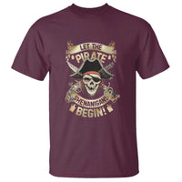 Pirate T Shirt Let The Pirate Shenanigans Begin - Wonder Print Shop