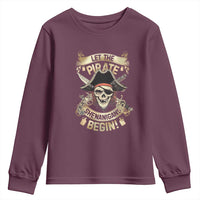 Pirate Youth Sweatshirt Let The Pirate Shenanigans Begin