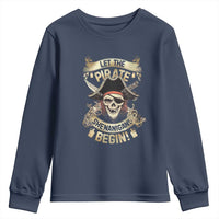 Pirate Youth Sweatshirt Let The Pirate Shenanigans Begin