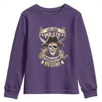Pirate Youth Sweatshirt Let The Pirate Shenanigans Begin