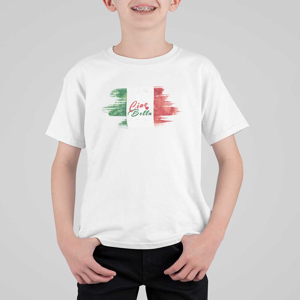 Italy Italian Ciao Bella T Shirt For Kid