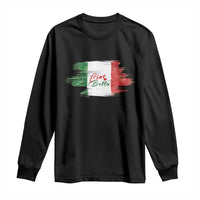 Italy Italian Ciao Bella Long Sleeve Shirt