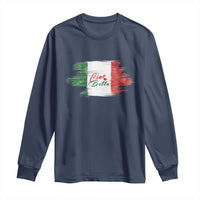 Italy Italian Ciao Bella Long Sleeve Shirt