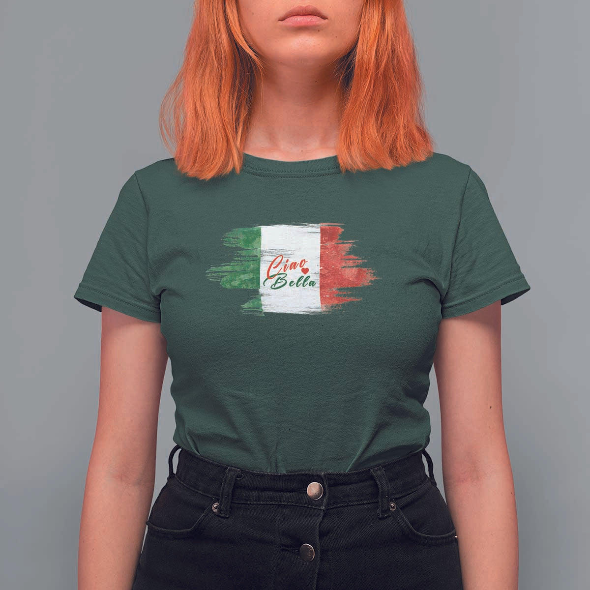 Italy Italian Ciao Bella T Shirt For Women - Wonder Print Shop