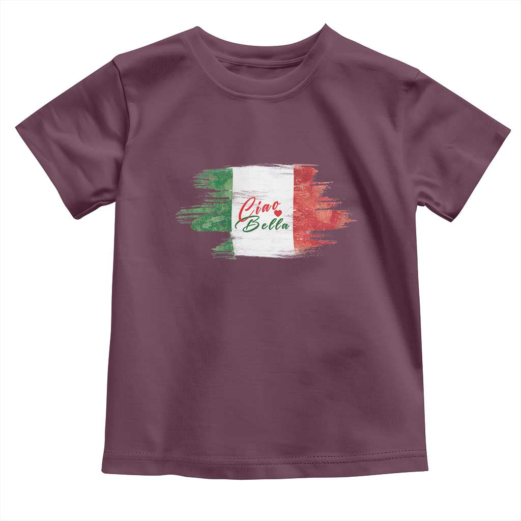 Italy Italian Ciao Bella Toddler T Shirt