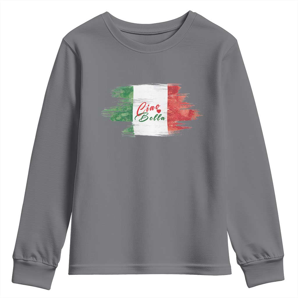 Italy Italian Ciao Bella Youth Sweatshirt