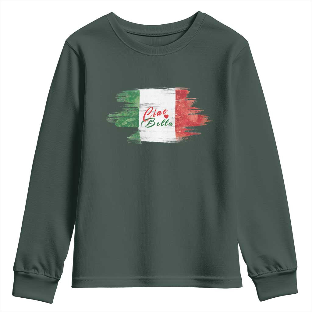 Italy Italian Ciao Bella Youth Sweatshirt