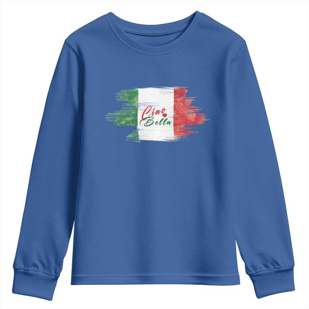 Italy Italian Ciao Bella Youth Sweatshirt