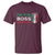 Funny Italian T Shirt I'm The Boss Capiche - Wonder Print Shop