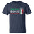 Funny Italian T Shirt I'm The Boss Capiche - Wonder Print Shop