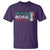 Funny Italian T Shirt I'm The Boss Capiche - Wonder Print Shop