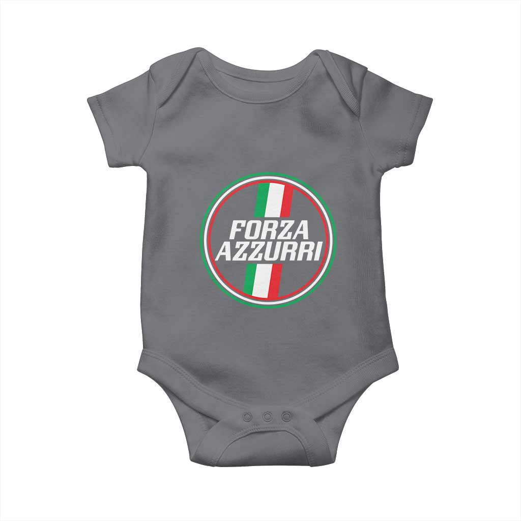 Italian Sport Support Baby Onesie Let's Go Italy Forza Azzurri