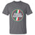 Italian Sport Support T Shirt Let's Go Italy Forza Azzurri - Wonder Print Shop
