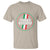 Italian Sport Support T Shirt Let's Go Italy Forza Azzurri - Wonder Print Shop