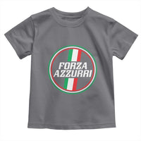 Italian Sport Support Toddler T Shirt Let's Go Italy Forza Azzurri