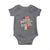 American Grown Italian Roots Patriot Baby Onesie