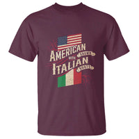 American Grown Italian Roots Patriot T Shirt - Wonder Print Shop