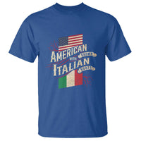 American Grown Italian Roots Patriot T Shirt - Wonder Print Shop