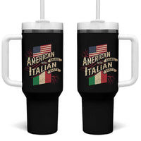 American Grown Italian Roots Patriot Tumbler With Handle