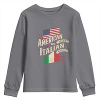 American Grown Italian Roots Patriot Youth Sweatshirt