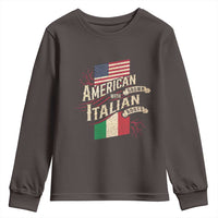 American Grown Italian Roots Patriot Youth Sweatshirt