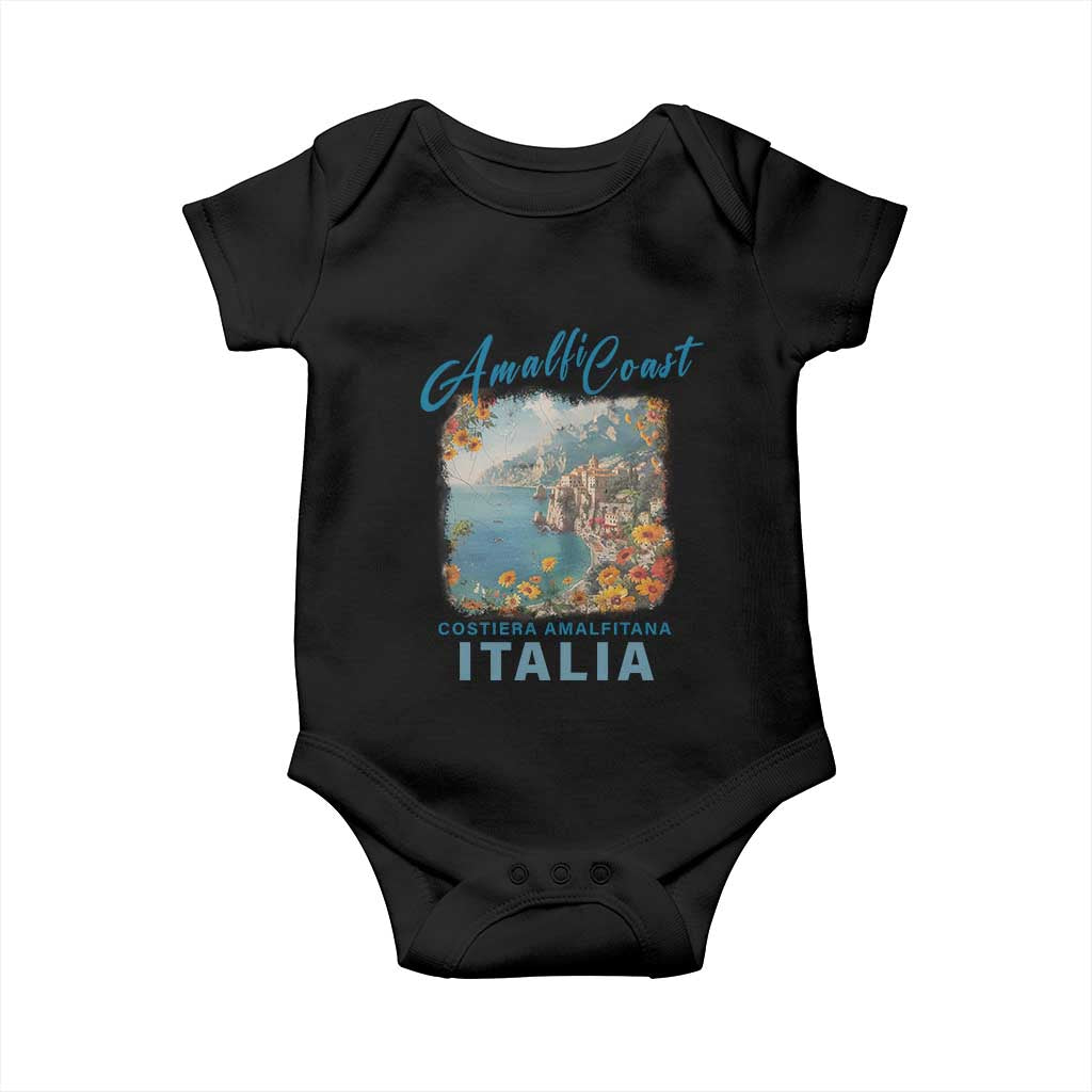 Italy Trip Baby Onesie Amalfi Coast Beautiful Beach