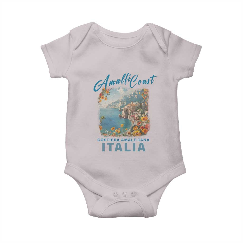 Italy Trip Baby Onesie Amalfi Coast Beautiful Beach