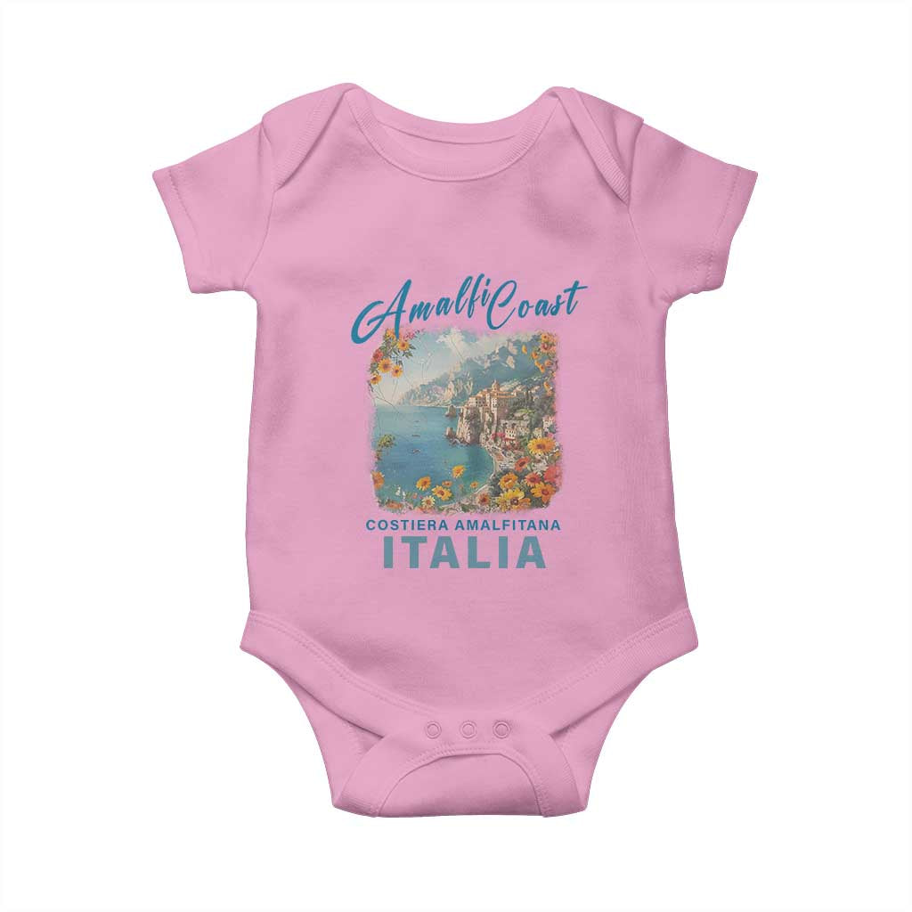 Italy Trip Baby Onesie Amalfi Coast Beautiful Beach