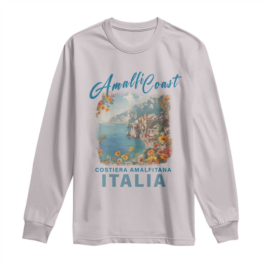 Italy Trip Long Sleeve Shirt Amalfi Coast Beautiful Beach