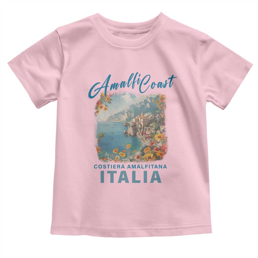 Italy Trip Toddler T Shirt Amalfi Coast Beautiful Beach