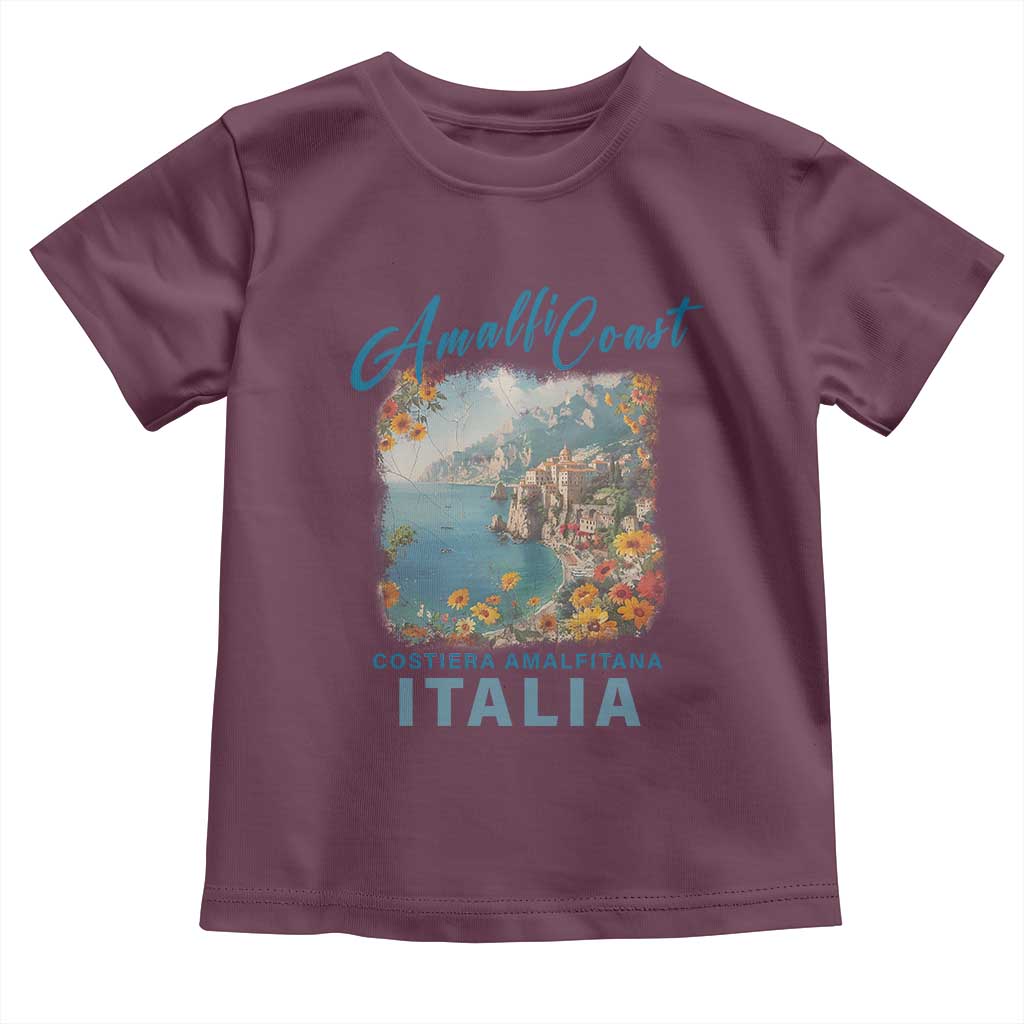 Italy Trip Toddler T Shirt Amalfi Coast Beautiful Beach
