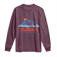 Colorado Long Sleeve Shirt Adventure Is Calling Nature Lover Outdoor Activities