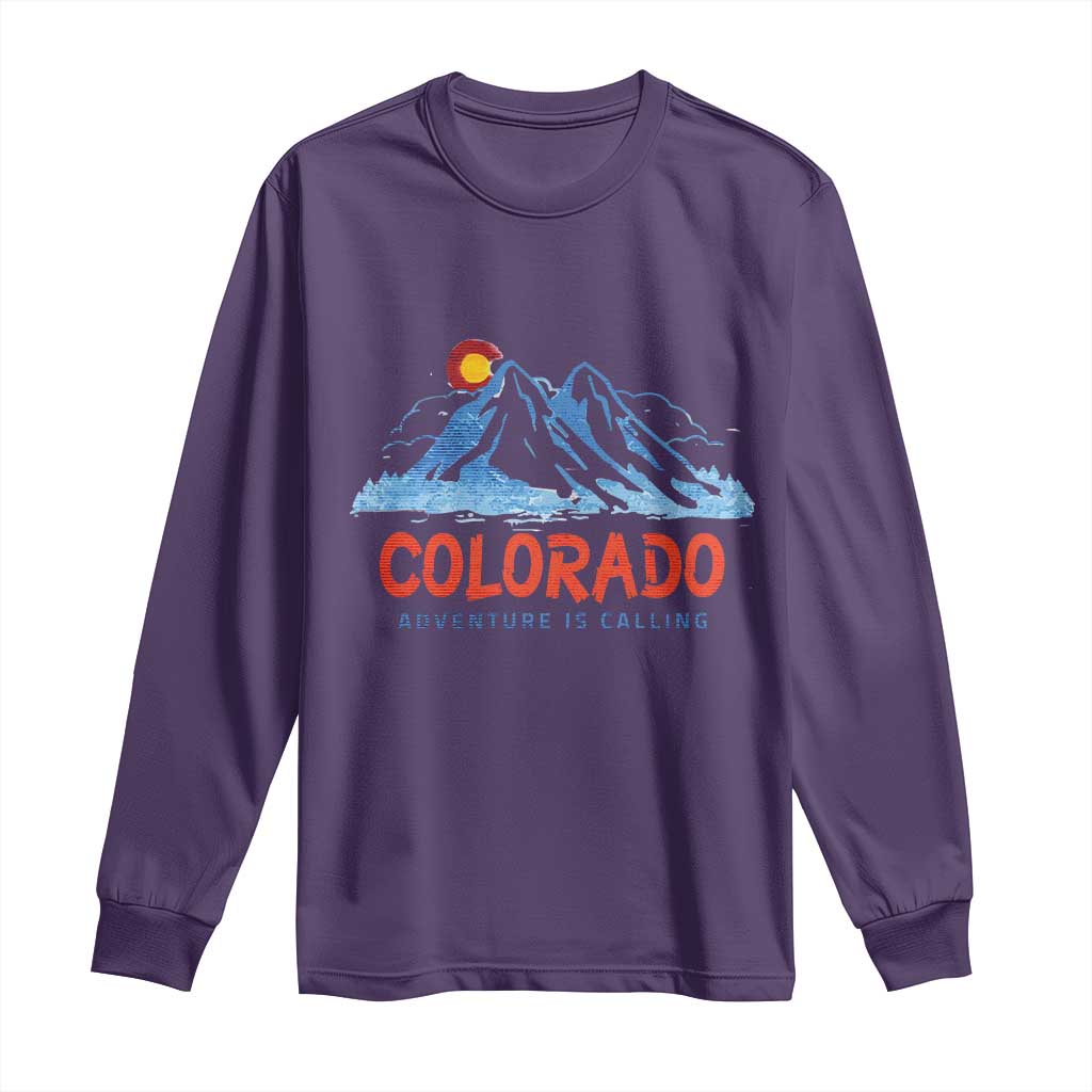 Colorado Long Sleeve Shirt Adventure Is Calling Nature Lover Outdoor Activities