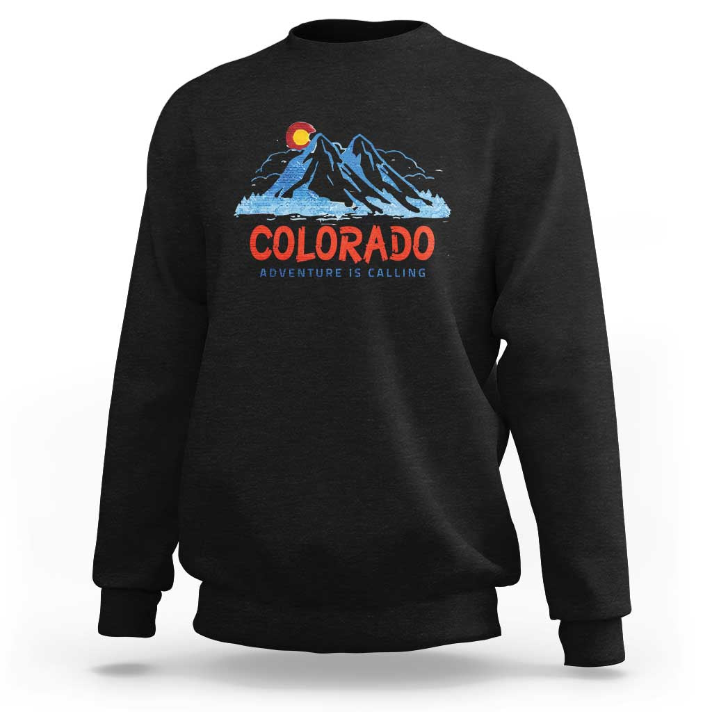 Colorado Sweatshirt Adventure Is Calling Nature Lover Outdoor Activities