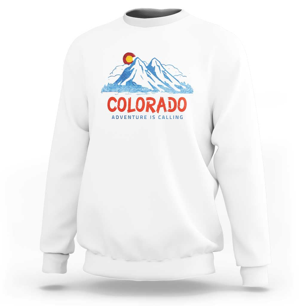 Colorado Sweatshirt Adventure Is Calling Nature Lover Outdoor Activities