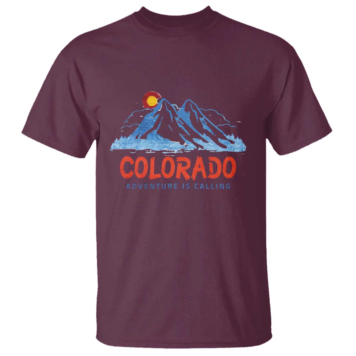 Colorado T Shirt Adventure Is Calling Nature Lover Outdoor Activities - Wonder Print Shop