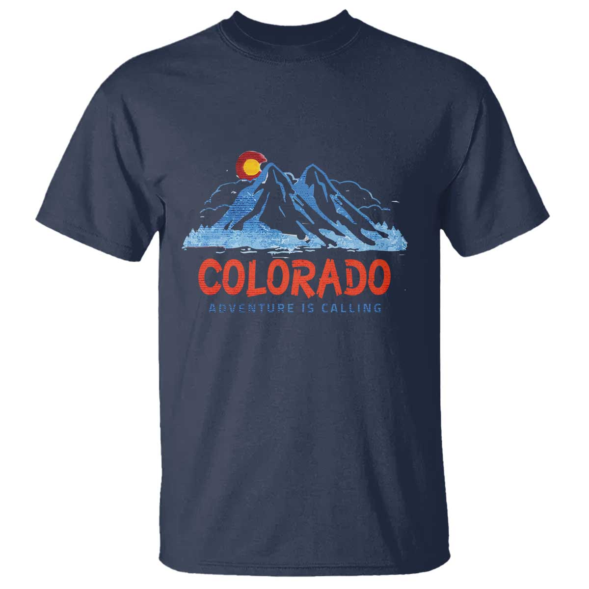 Colorado T Shirt Adventure Is Calling Nature Lover Outdoor Activities - Wonder Print Shop