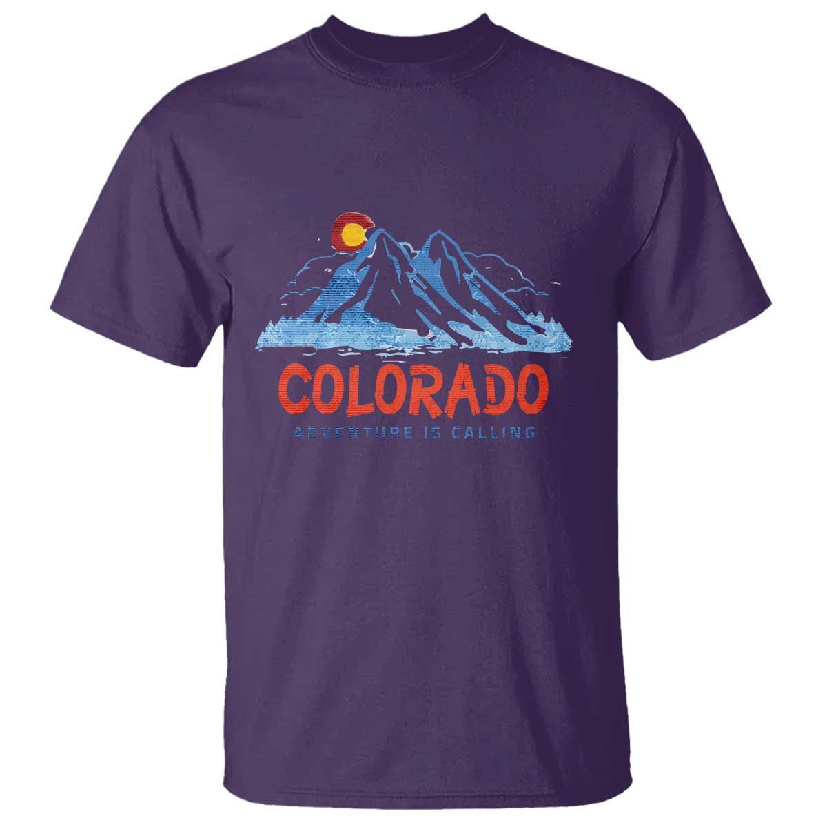 Colorado T Shirt Adventure Is Calling Nature Lover Outdoor Activities - Wonder Print Shop