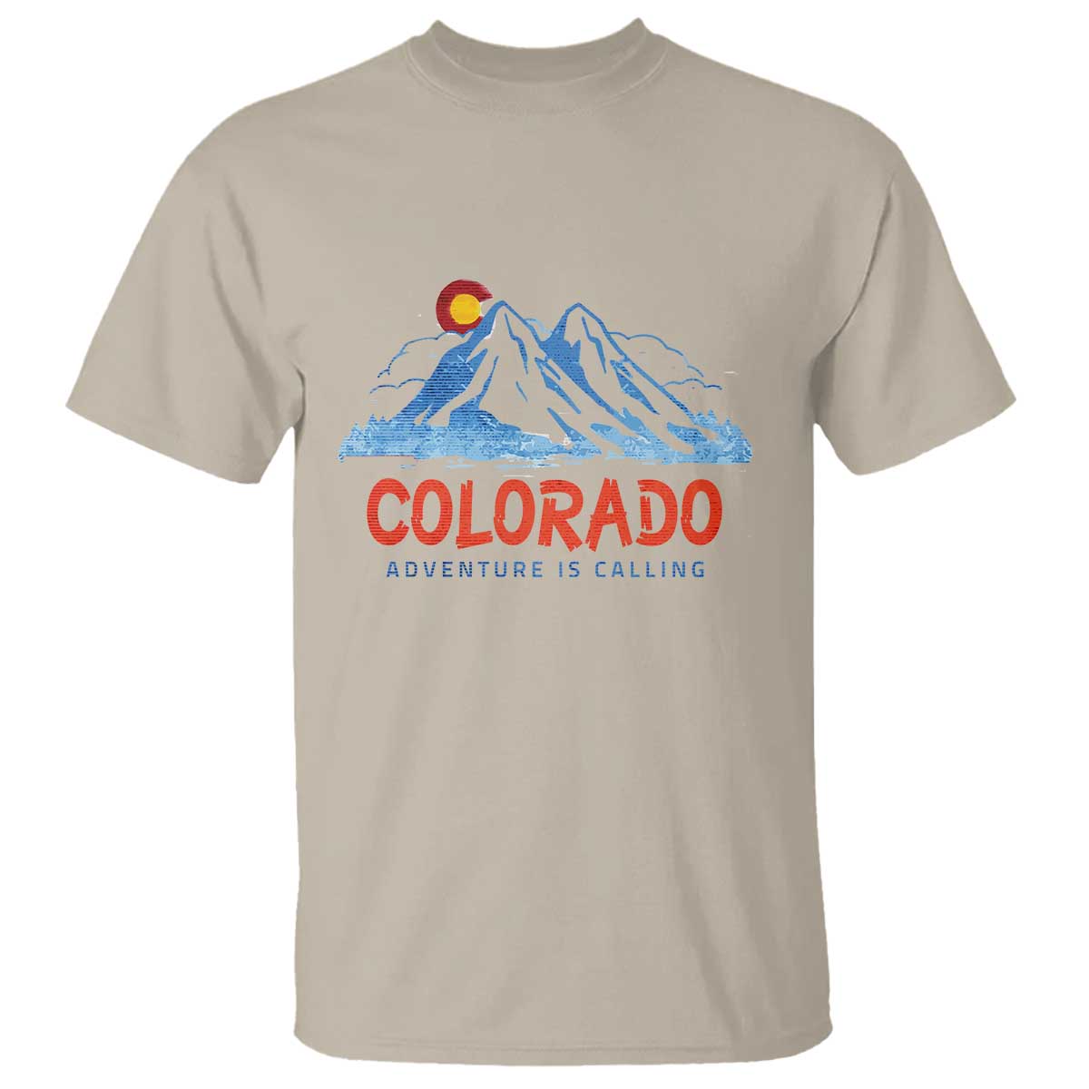 Colorado T Shirt Adventure Is Calling Nature Lover Outdoor Activities - Wonder Print Shop
