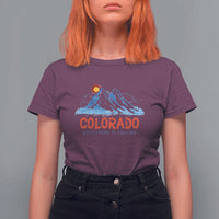 Colorado T Shirt For Women Adventure Is Calling Nature Lover Outdoor Activities - Wonder Print Shop