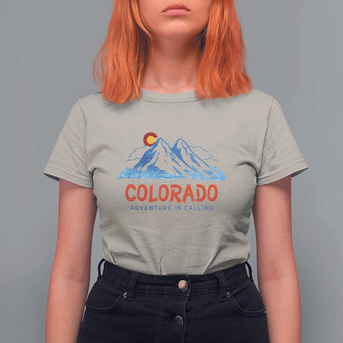 Colorado T Shirt For Women Adventure Is Calling Nature Lover Outdoor Activities - Wonder Print Shop