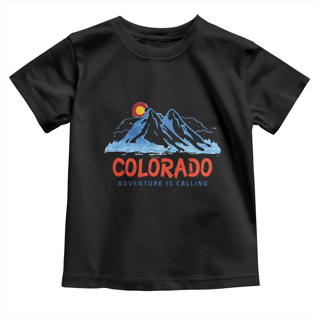 Colorado Toddler T Shirt Adventure Is Calling Nature Lover Outdoor Activities