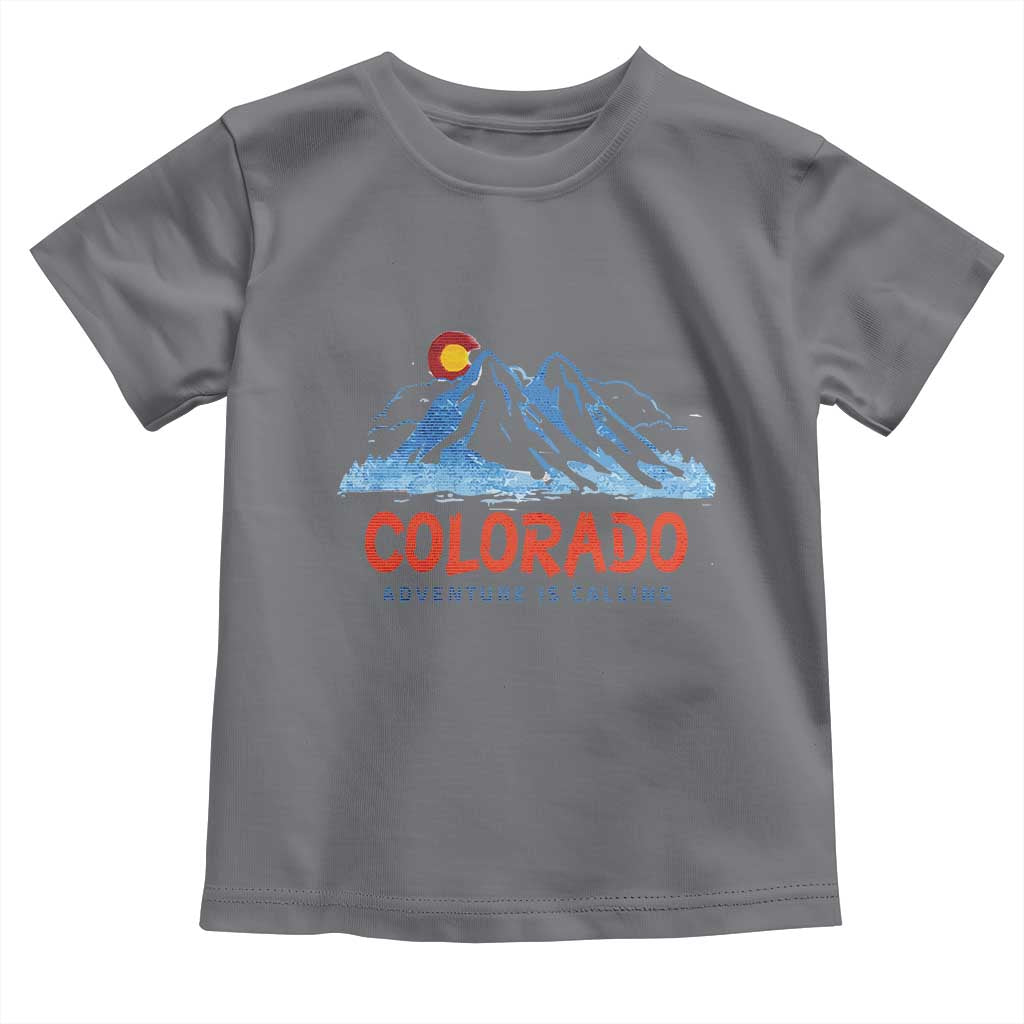Colorado Toddler T Shirt Adventure Is Calling Nature Lover Outdoor Activities
