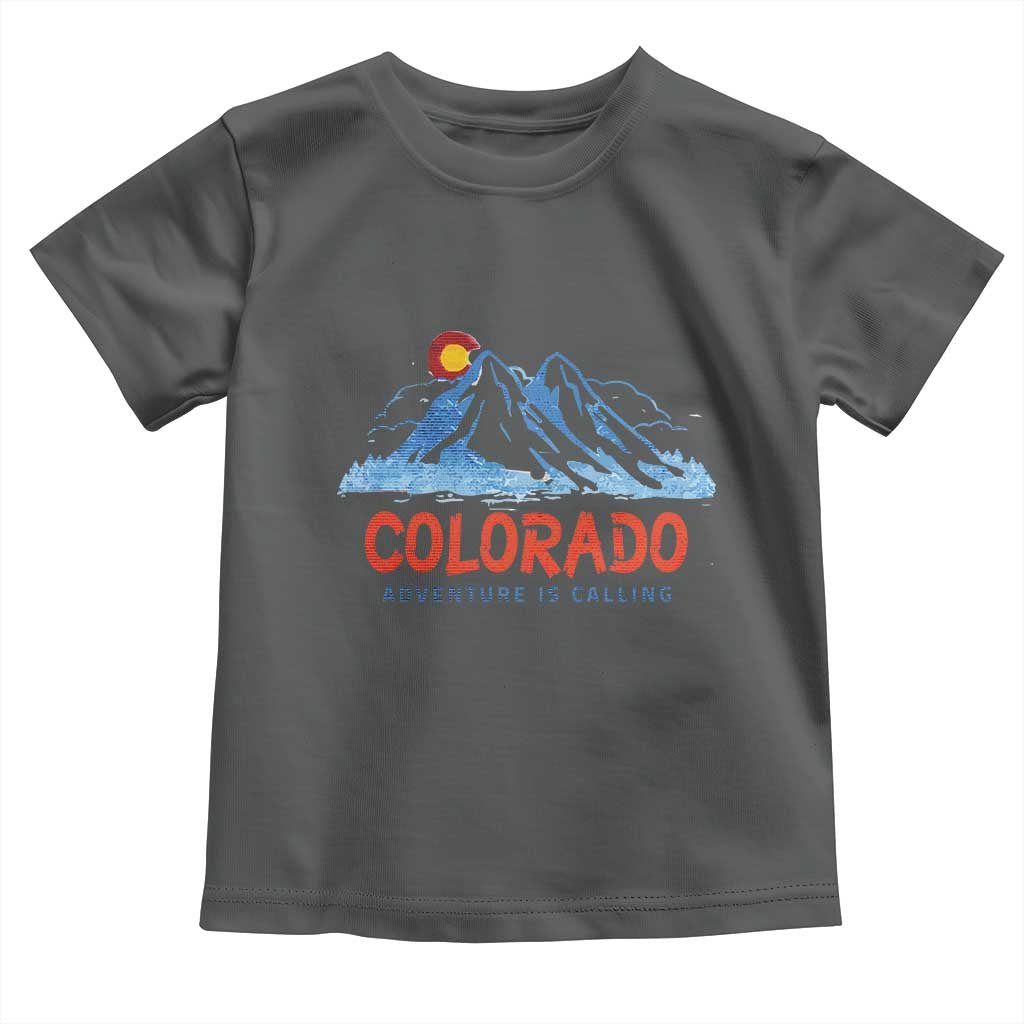 Colorado Toddler T Shirt Adventure Is Calling Nature Lover Outdoor Activities