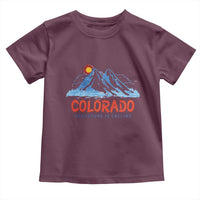 Colorado Toddler T Shirt Adventure Is Calling Nature Lover Outdoor Activities