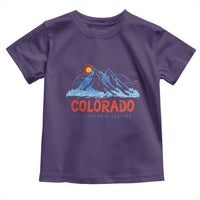 Colorado Toddler T Shirt Adventure Is Calling Nature Lover Outdoor Activities