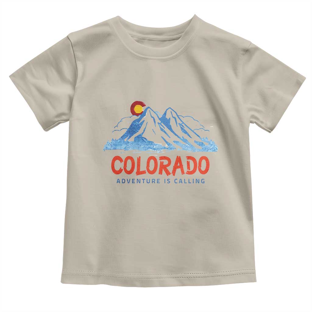Colorado Toddler T Shirt Adventure Is Calling Nature Lover Outdoor Activities