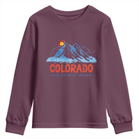Colorado Youth Sweatshirt Adventure Is Calling Nature Lover Outdoor Activities